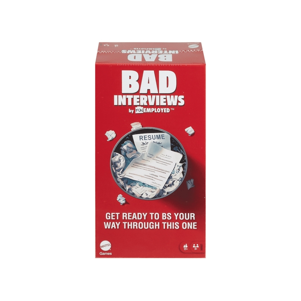 NEW Bad Interviews by Funemployed Party Game for Adults Card Game Night NSFW